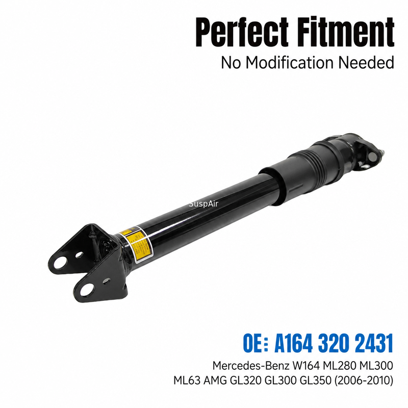 A1643202431 Rear Air Suspension Shock Strut for Mercedes-Benz  W164 ML280 ML300 ML63 AMG  GL320 GL300 GL350(2006-2010)