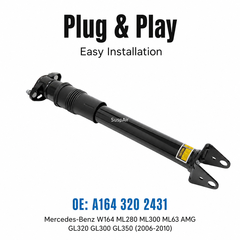 A1643202431 Rear Air Suspension Shock Strut for Mercedes-Benz  W164 ML280 ML300 ML63 AMG  GL320 GL300 GL350(2006-2010)