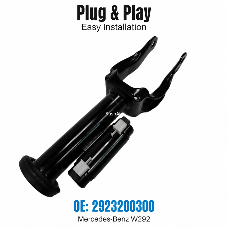 2923200300 Front Left Air Suspension Shock Strut with ADS for Mercedes-Benz W292