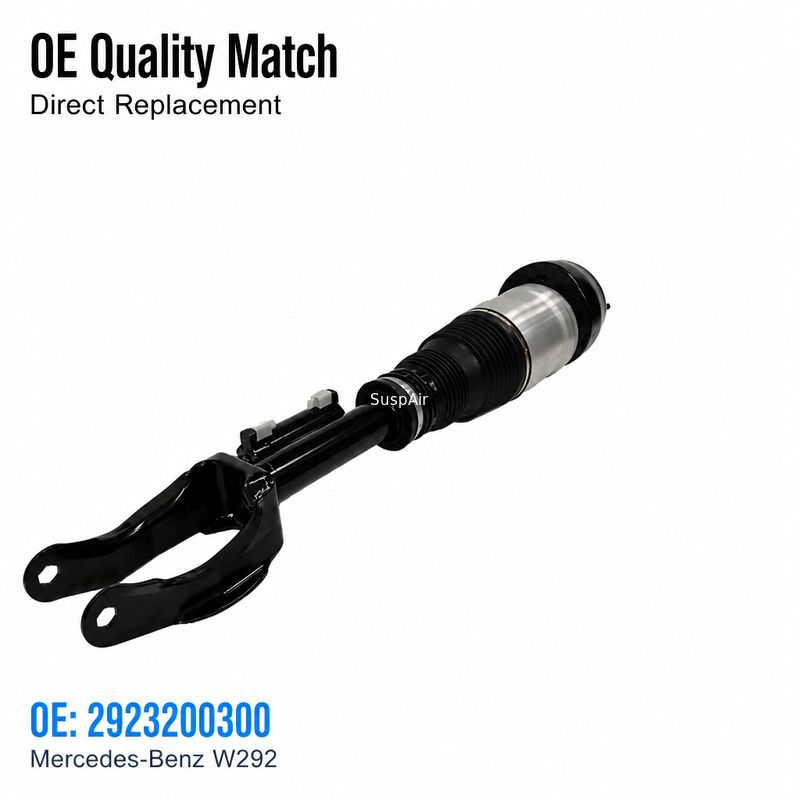 2923200300 Front Left Air Suspension Shock Strut with ADS for Mercedes-Benz W292