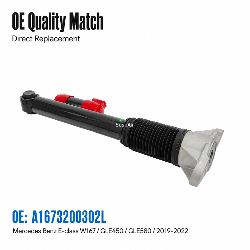 A1673200302L Rear Left Air Suspension Shock  with ADS  for Mercedes Benz E-class w167 GLE450  GLE450 GLE580 2019-2022