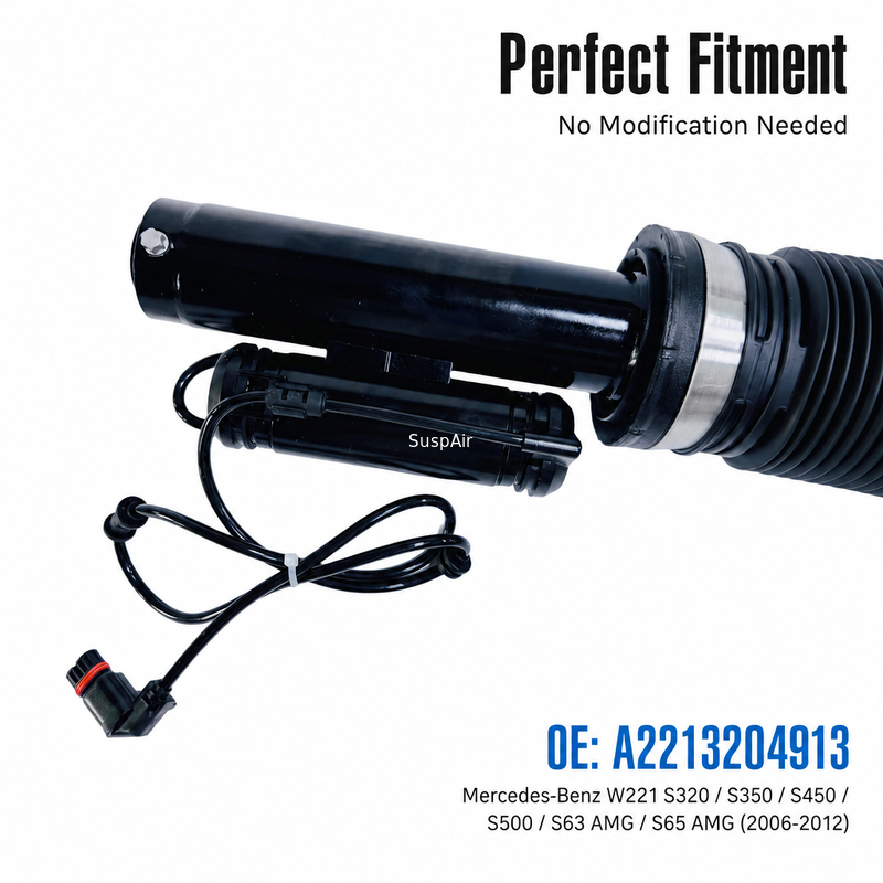 A2213204913 Front Air Suspension Shock Strut for Mercedes-Benz W221 S320 S350 S450  S500 S63AMG S65AMG (2006-2012)