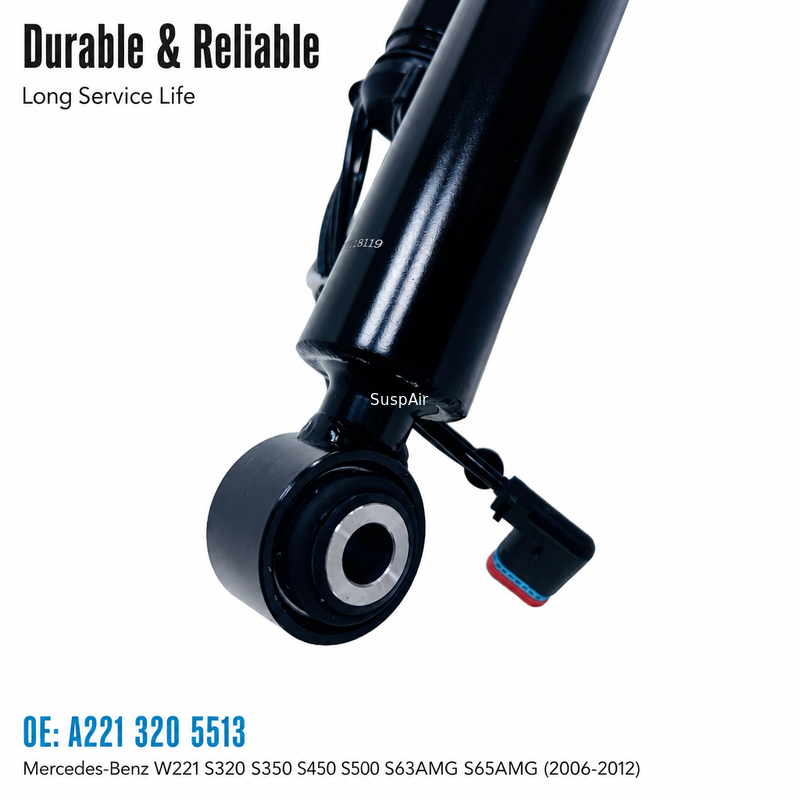 A2213205513 Rear Left Air Suspension Shock Strut for Mercedes-Benz W221 S320 S350 S450  S500 S63AMG S65AMG (2006-2012)