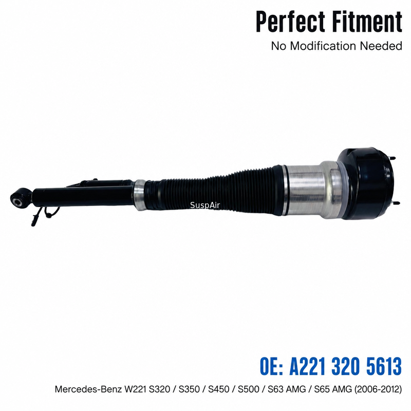 A2213205613 Rear Right Air Suspension Shock Strut for Mercedes-Benz  W221 S320 S350 S450  S500 S63AMG S65AMG (2006-2012)