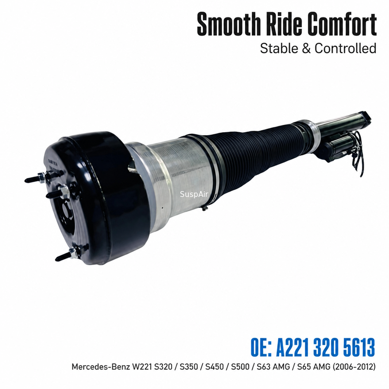 A2213205613 Rear Right Air Suspension Shock Strut for Mercedes-Benz  W221 S320 S350 S450  S500 S63AMG S65AMG (2006-2012)