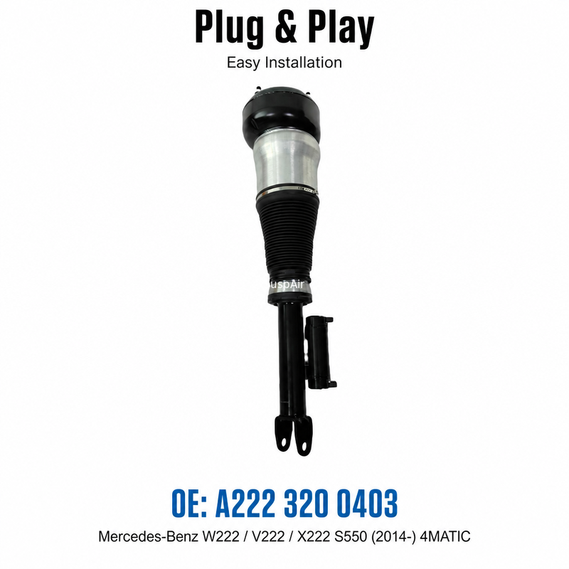 A2223200403 Front Left Air Suspension Shock for Mercedes-Benz  W222 V222 X222  S550  (2014--) 2 matic
