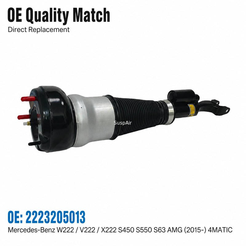 2223205013 Front Right Air Suspension Shock Strut for Mercedes-Benz  W222 V222 X222 S450 S550 S63 AMG (2015--) 4 matic