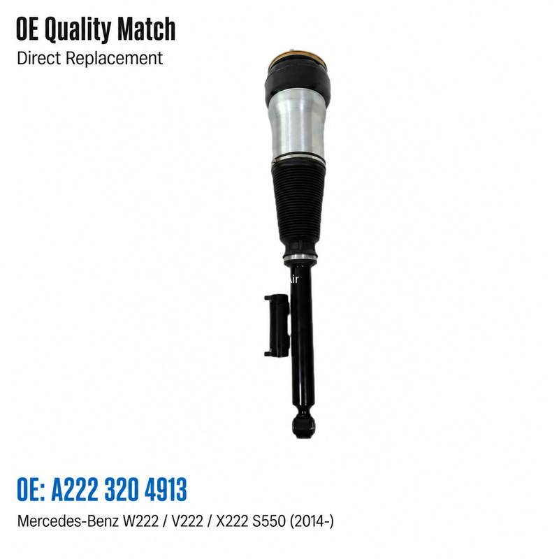 A2223204913 Rear Left Air Suspension Shock Strut for Mercedes-Benz  W222 V222 X222 S550  (2014--)