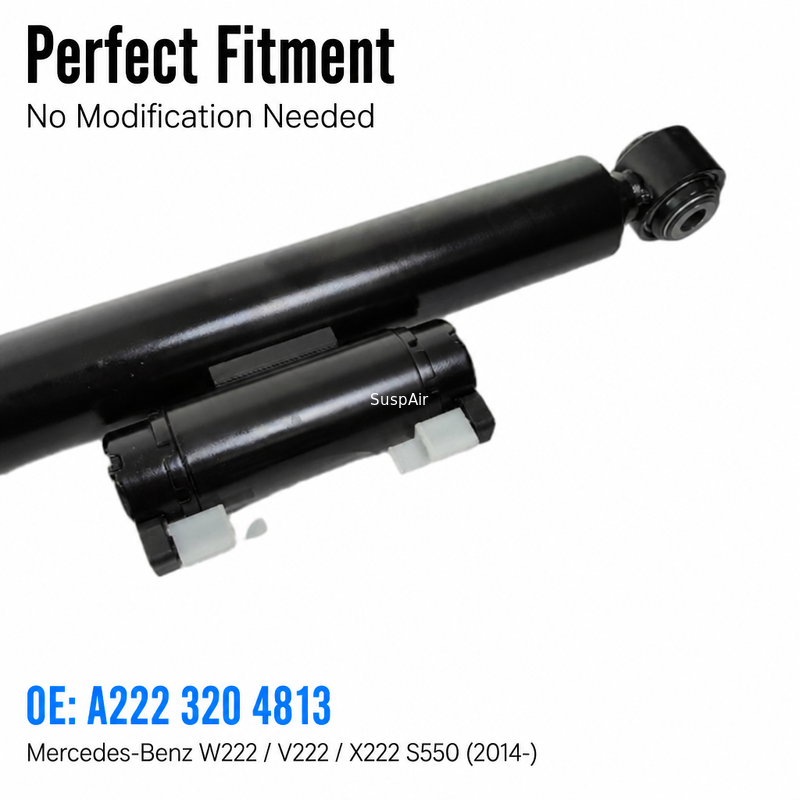 A2223204813 Rear Right Air Suspension Shock Strut for Mercedes-Benz  W222 V222 X222 S550  (2014--)