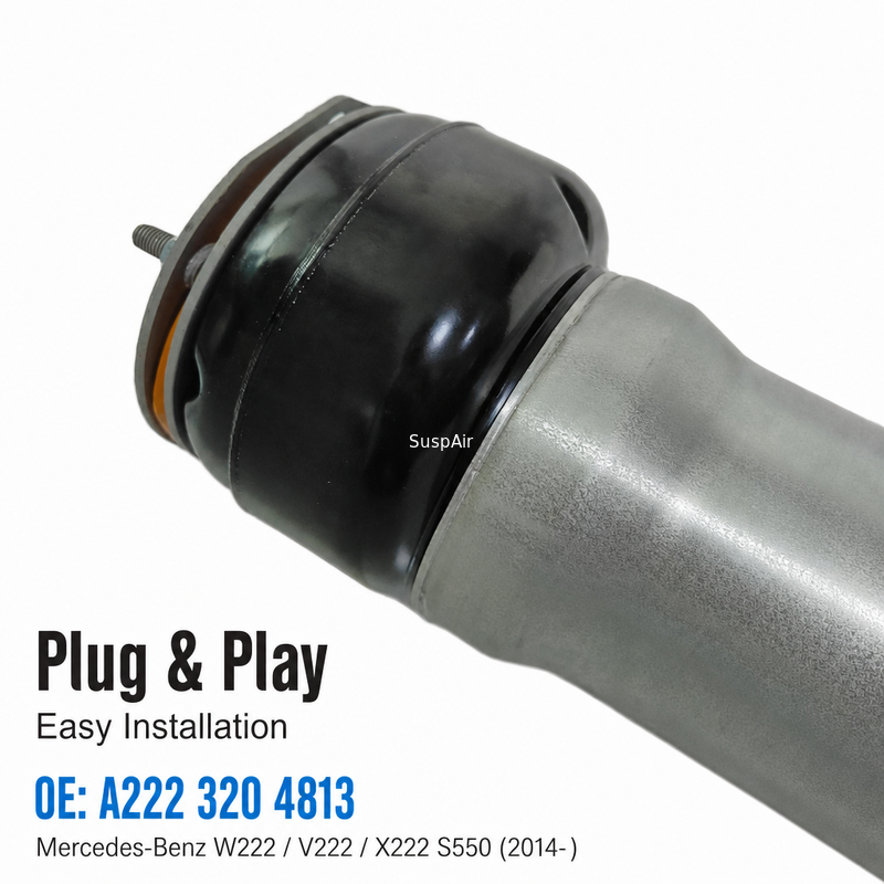 A2223204813 Rear Right Air Suspension Shock Strut for Mercedes-Benz  W222 V222 X222 S550  (2014--)