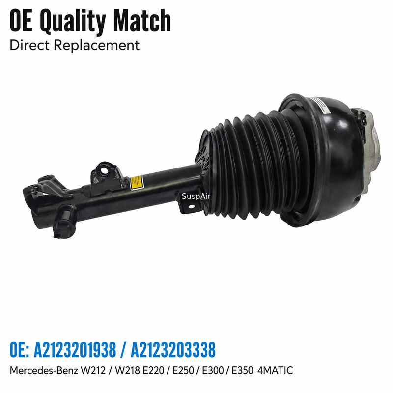 A2123201938 A2123203338 Front Left Air Suspension Shock Strut for Mercedes-Benz W212 W218 E220  E250  E300 E350  2 Matic