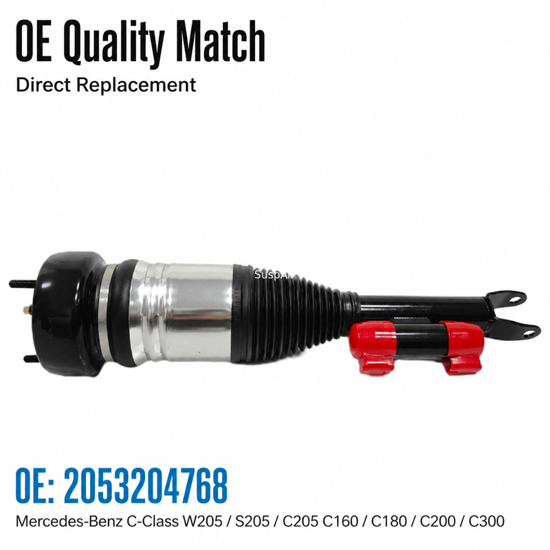 2053204768 Front Left Air Suspension Shock Absorber Strut for Mercedes-Benz  C Class  W205 S205 C205 C160 C180 C200 C300                                                                                