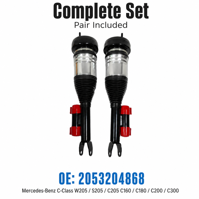 2053204868 Front Right Air Suspension Shock Absorber for Mercedes-Benz C-Class W205 S205 C205 C160 C180 C200 C300                                                                                       