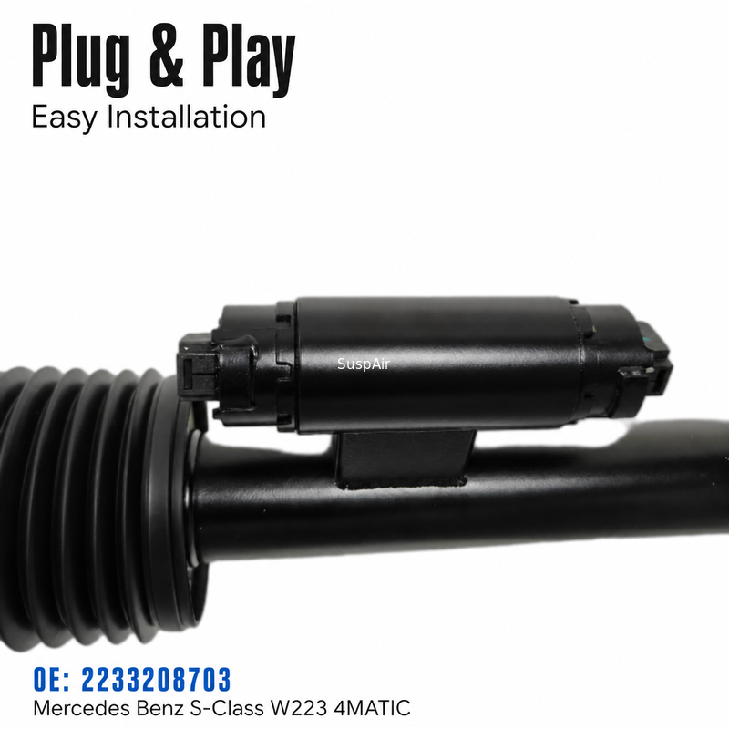 2233208703 Front Left Air Suspension Shock Strut with ADS for Mercedes Benz S-Class W223 2 matic