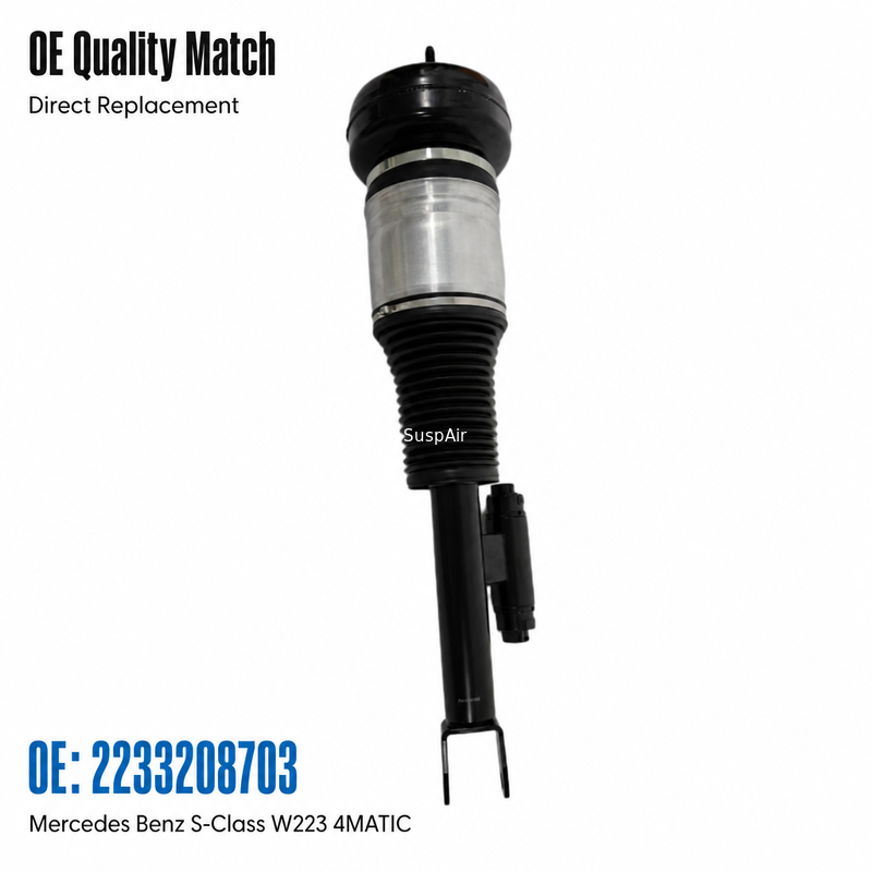 2233208703 Front Left Air Suspension Shock Strut with ADS for Mercedes Benz S-Class W223 2 matic