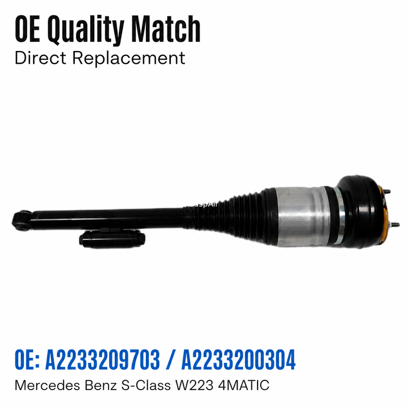 A2233209703 &  A2233200304 Rear Left Air Suspension Shock Strut for Mercedes Benz S-Class W223
