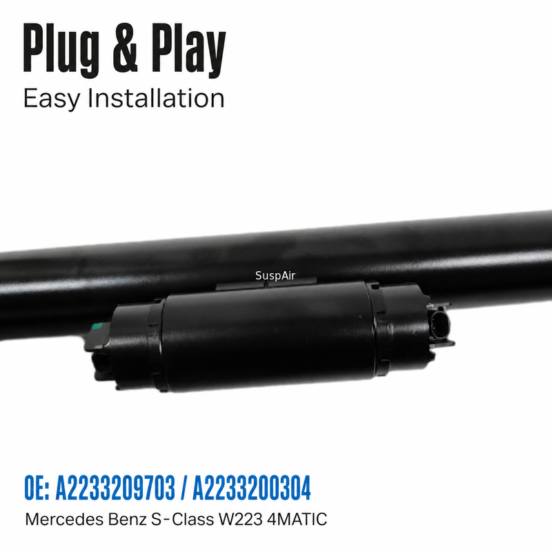 A2233209703 &  A2233200304 Rear Left Air Suspension Shock Strut for Mercedes Benz S-Class W223