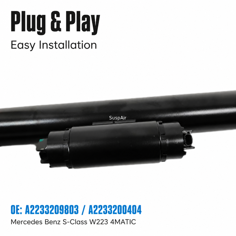 A2233209803 & A2233200404 Rear Right Air Suspension Shock Strut for Mercedes Benz S-Class W223
