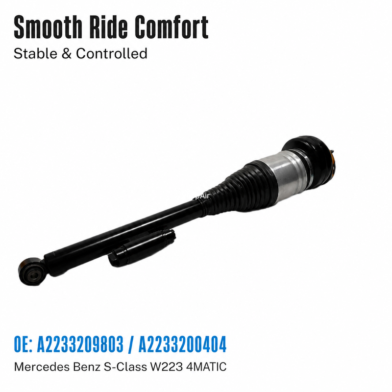 A2233209803 & A2233200404 Rear Right Air Suspension Shock Strut for Mercedes Benz S-Class W223