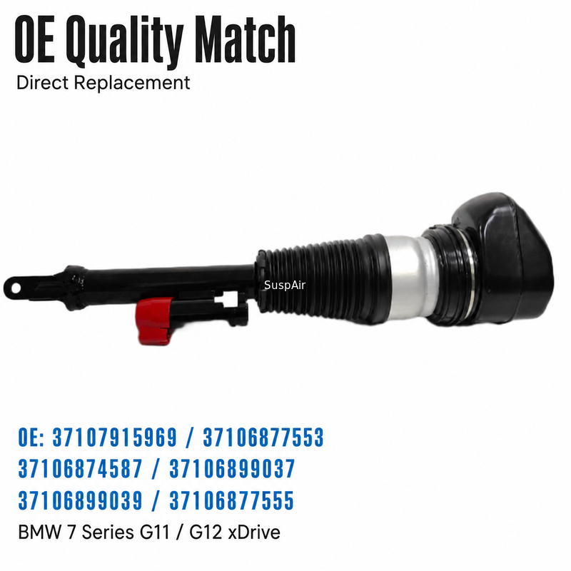 37107915969 & 37106877553 & 37106874587 & 37106899037 & 37106899039 & 37106877555 Front Left Air Suspension Shock Strut for BMW 7-Series G11 G12  2 Matic