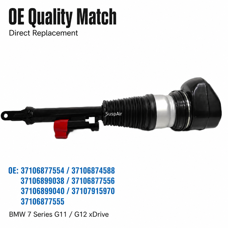 37106877554 & 37106874588 & 37106899038  & 37106877556  & 37106899040 & 37107915970 Front Right Air Suspension Shock Strut for BMW 7-Series G11 G12  2 Matic