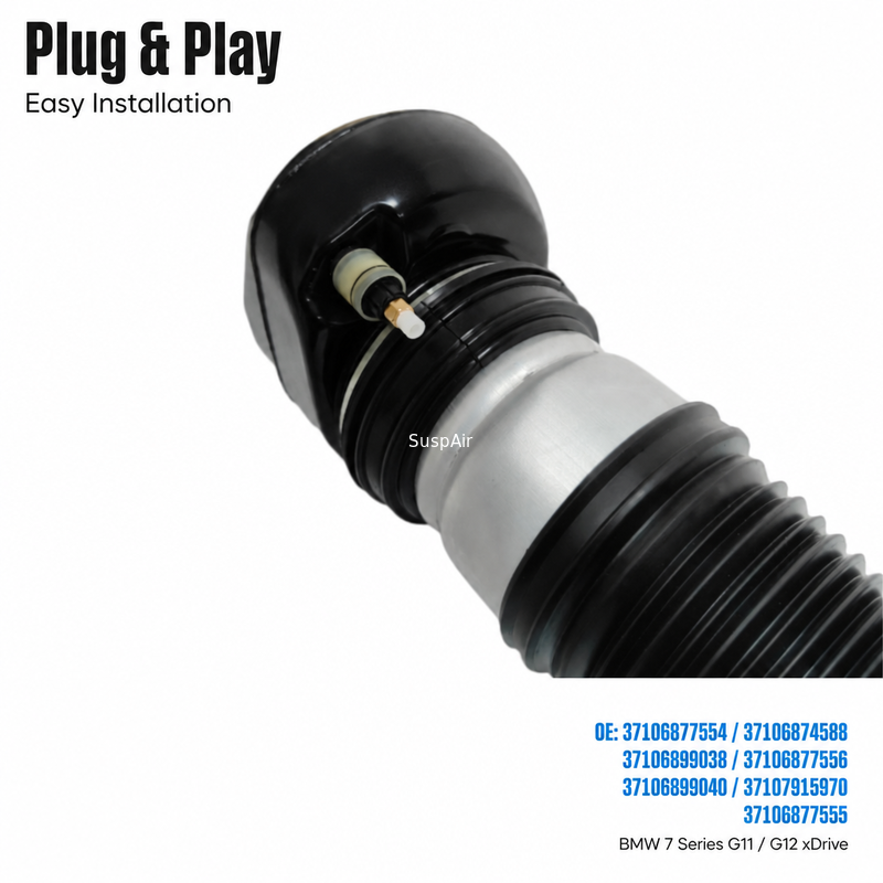 37106877554 & 37106874588 & 37106899038  & 37106877556  & 37106899040 & 37107915970 Front Right Air Suspension Shock Strut for BMW 7-Series G11 G12  2 Matic