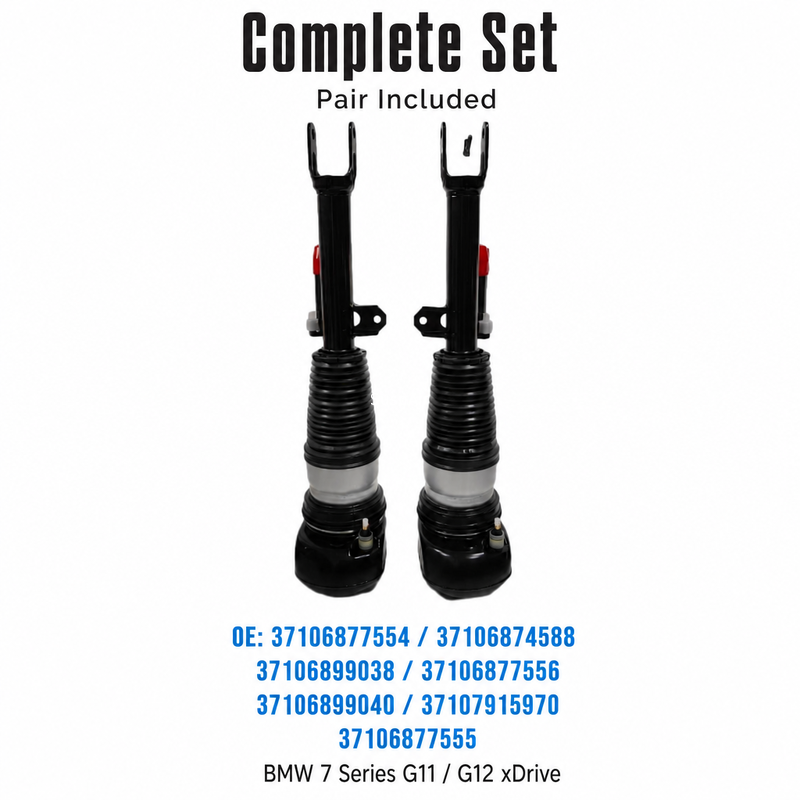 37106877554 & 37106874588 & 37106899038  & 37106877556  & 37106899040 & 37107915970 Front Right Air Suspension Shock Strut for BMW 7-Series G11 G12  2 Matic