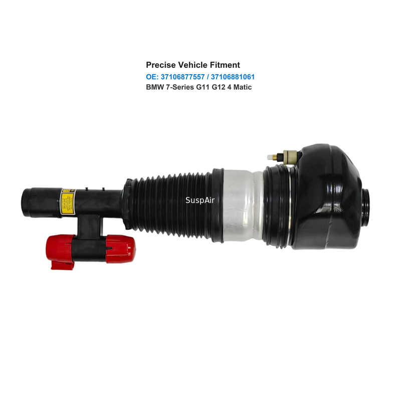 37106877557 & 37106881061 Front Left Air Suspension Shock Strut with EDC for BMW  7-Series G11 G12  4 Matic