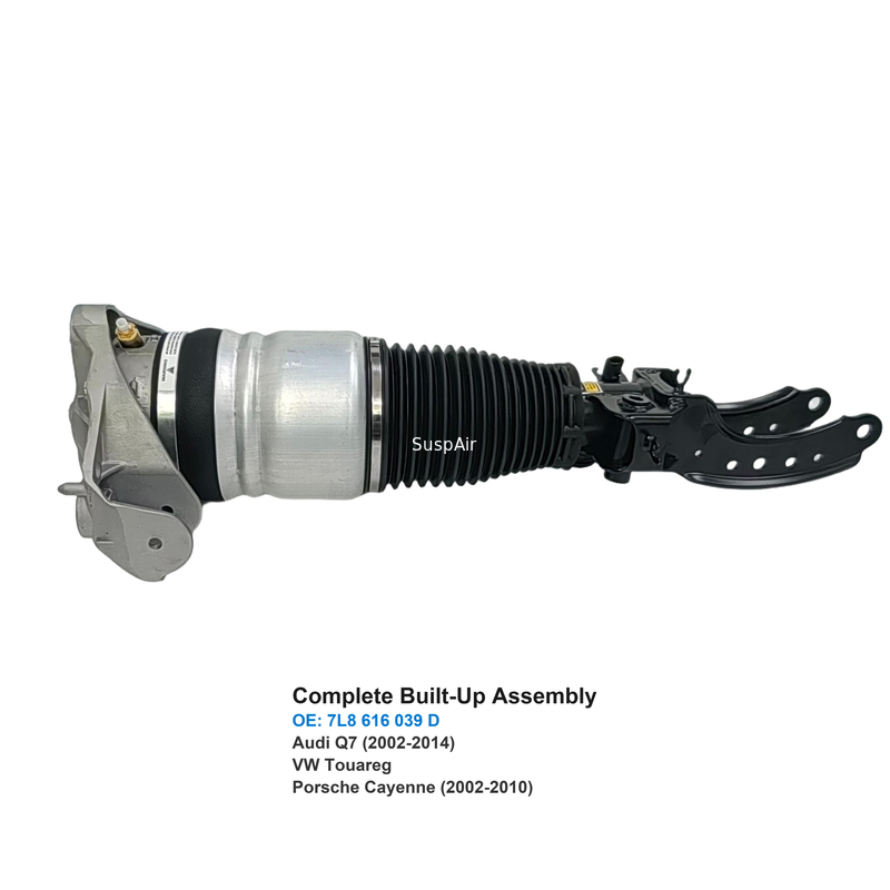 7L8616039D Front Left Air Suspension Shock Strut for Audi-Q7 (2002-2014) VW-Tourareg  Porsche - Cayenne (2002-2010)
