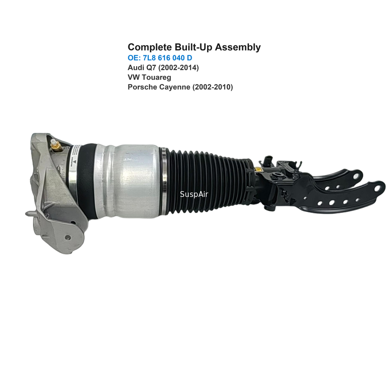 7L8616040D Front Right Air Suspension Shock Strut for Audi - Q7 (2002-2014) VW-Tourareg Porsche - Cayenne (2002-2010)