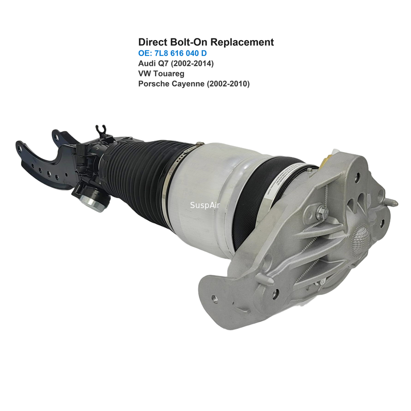 7L8616040D Front Right Air Suspension Shock Strut for Audi - Q7 (2002-2014) VW-Tourareg Porsche - Cayenne (2002-2010)